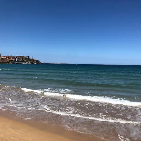 Apartamento Playa San Lorenzo Garaje Opcional Gijón Buitenkant foto